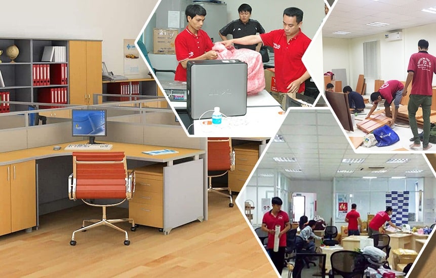 Nhân viên chúng tôi mang đến dịch vụ chuyển văn phòng chất lượng