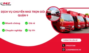Dịch vụ chuyển nhà trọn gói quận 9 của Chuyển Nhà 247 giúp việc chuyển nhà được nhanh chóng, đảm bảo an toàn mọi tài sản