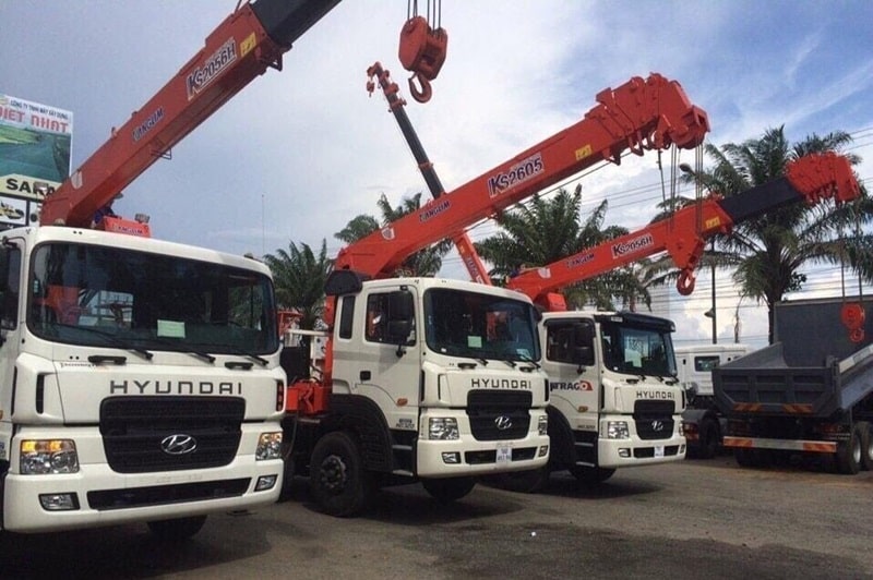 Xe cẩu chuyên dụng